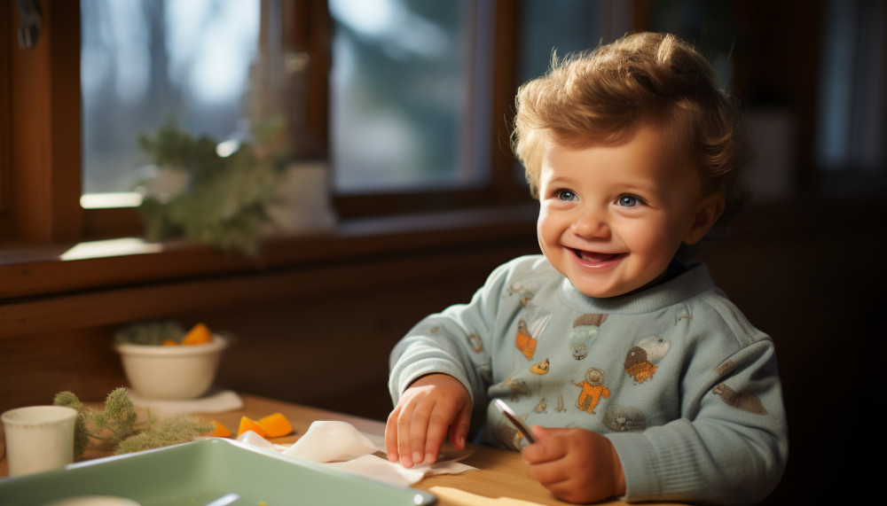 Divers - Comment amener votre bébé à manger son repas seul ?