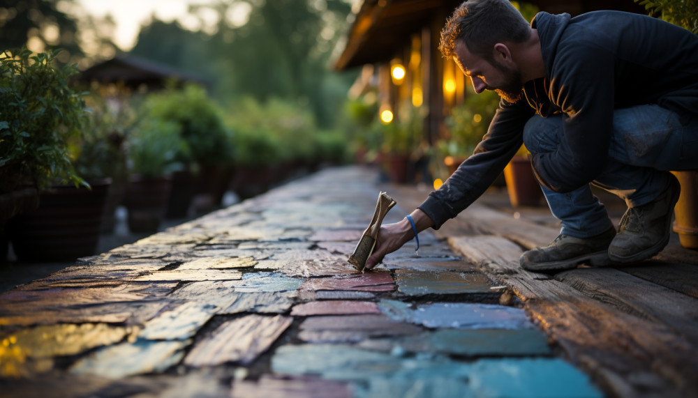 Divers - Comment faire une bonne peinture de dalle d'une terrasse ?